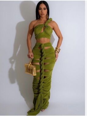 Dress | Braided Detail Statement Mini | Avant Garde Size S